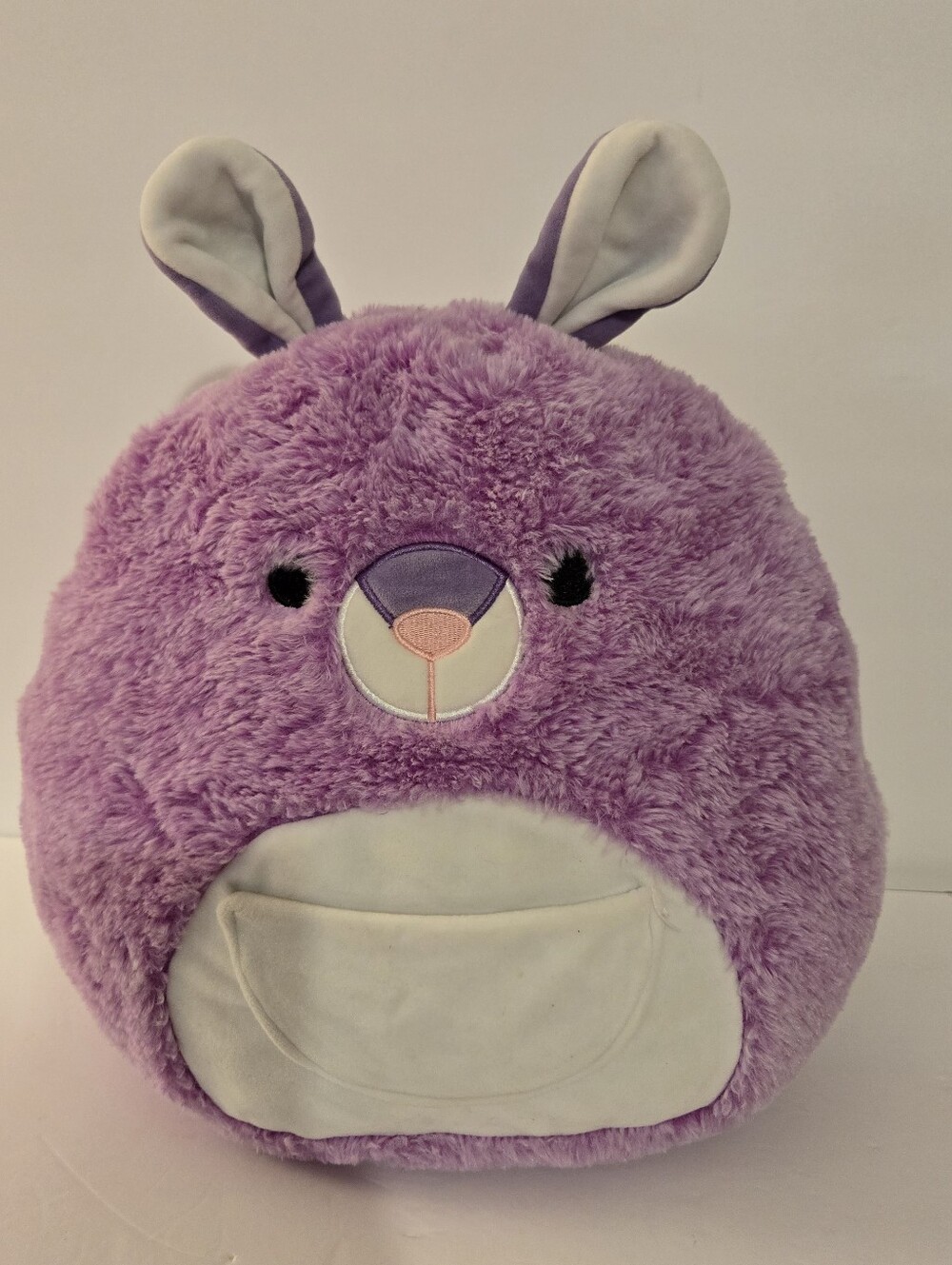 Squishmallow FuzzAMallow Kiki the Kangaroo Purple Plush 12" Stuffed Animal